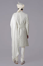 I Loved You First Ivory Embroidered Sherwani Set