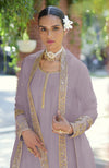 Ivory-Gold Marori Beads & Sequin Hand Embroidered Kurta Set